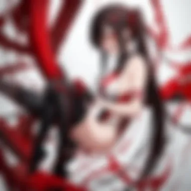 Symbolism of Red and White Motifs Symbolism of the red and white motifs in the episode