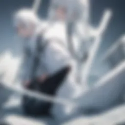 A pivotal scene showcasing the climax of Bleach's narrative
