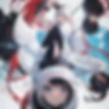 Exploring Unique Character Styles in Bleach-Free Anime A vibrant illustration showcasing characters from diverse bleach-free anime, emphasizing unique styles.