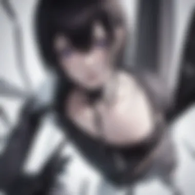 The Mind of a Prodigy Artistic representation of Light Yagami deep in thought