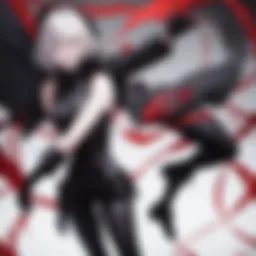 A captivating scene from Devil's Line showcasing the duality of characters.