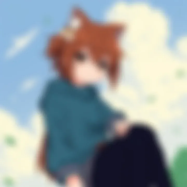 Illustration of key characters in Dog Days, showcasing their personalities and relationships.
