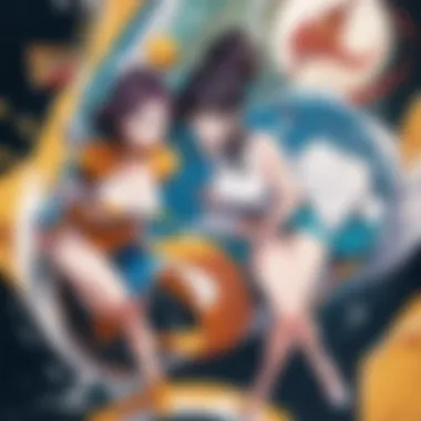 The Diverse Cast of Dragon Ball An illustration depicting the diverse cast of characters from the series.