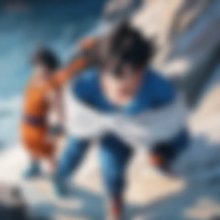 Character evolution of Goku through the films