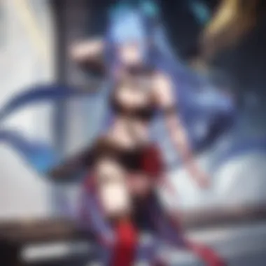 Key Characters in Action Vivid scene from Dungeon Fighter Online anime showcasing key characters in action.