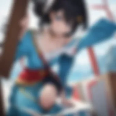 Cultural Impact of Classic Anime An iconic scene from a classic anime that resonates globally