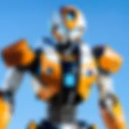 Concept art of Robo Kai showcasing a blend of technology and emotion
