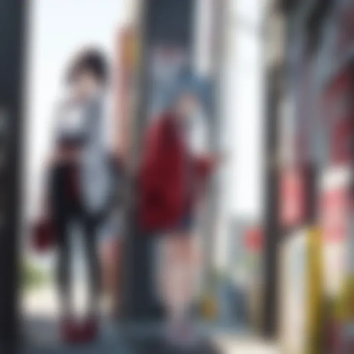 A conceptual artwork depicting themes of creativity in Japanese media.