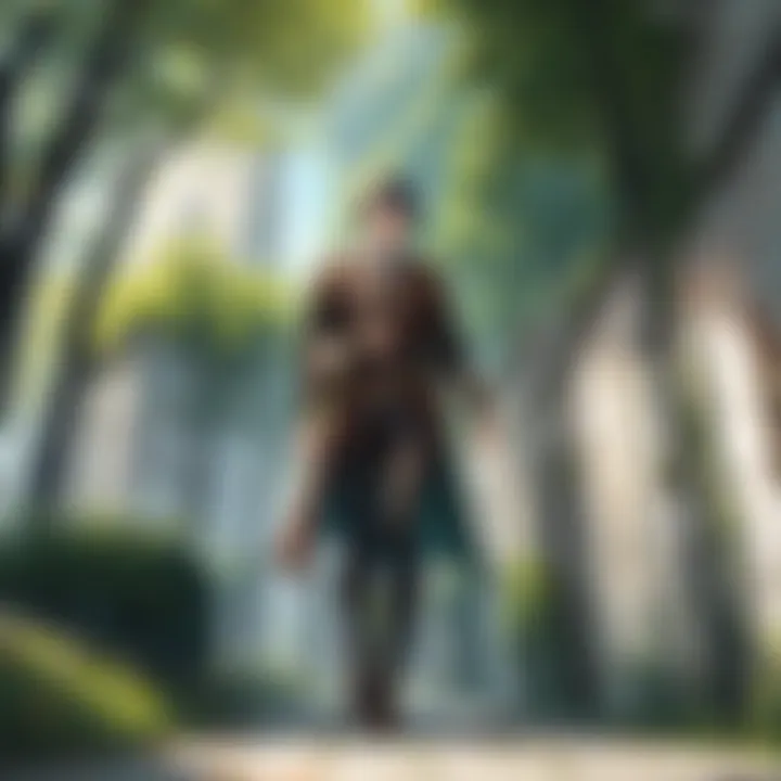 An intricate game interface displaying character customization options and skill trees