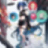 A visual representation of diverse anime character archetypes