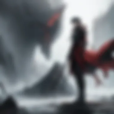 Haunting Landscape in Berserk's World A haunting landscape that captures the emotional resonance of Berserk's world.