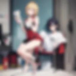 A scene depicting the controversial themes of Boku no Pico.