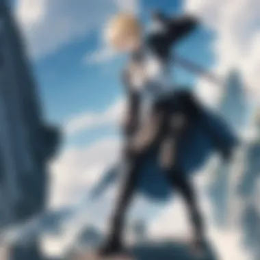 Cloud Strife: The Buster Sword Icon Cloud Strife in iconic Buster Sword pose