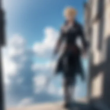 Key Moments of Cloud Strife A collage of Cloud Strife's key moments in Final Fantasy