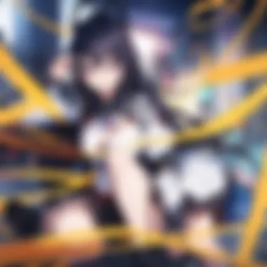 Key Visual of Date a Live showcasing main characters