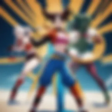 Pan: The Next Generation of Warriors Pan showcasing her fighting skills