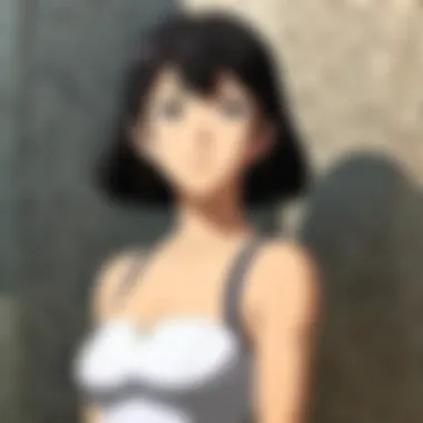 Character Design Mastery A captivating character design from a classic anime, highlighting unique artistic styles and emotional depth.