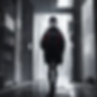 A modern ghost hunting app interface displayed on a smartphone.