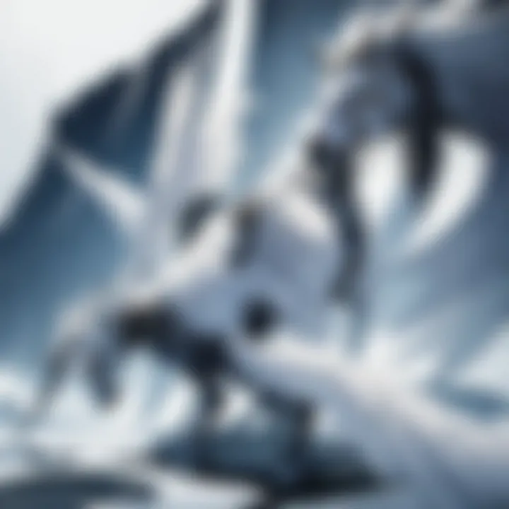 A visual representation of the unique settings within Gleipnir that enhance the narrative.