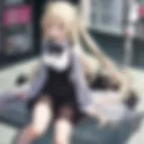 A scene from Haganai showcasing the character dynamics