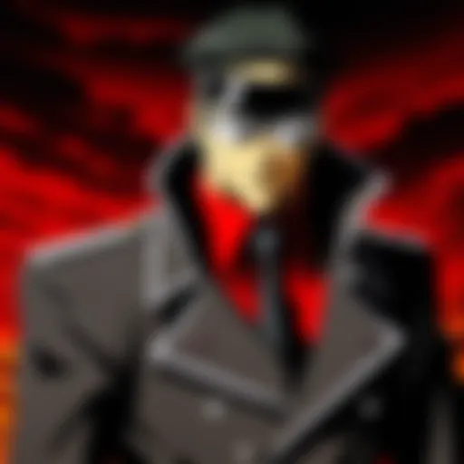 A captivating scene from Hellsing OVA showcasing the main protagonist