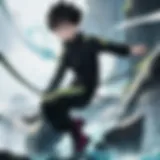 A captivating scene from Hunter x Hunter showcasing Gon and Killua's friendship