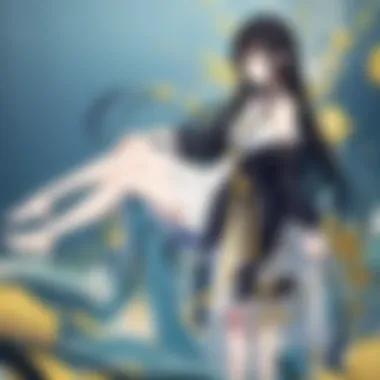 Narrative Style in Hyouka Captured Artistically Artistic representation of Hyouka's unique narrative style