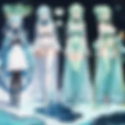 A visual representation of slime transformation in anime