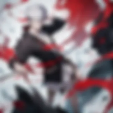 Close-up of the protagonist's expression highlighting determination and growth