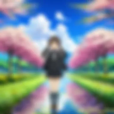 Artistic depiction of themes in Kokoro Connect