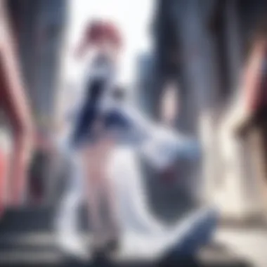 Romantic Essence in Anime A snapshot illustrating the essence of romance in anime.