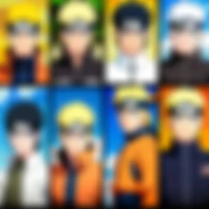 Key character moments showcasing their evolution