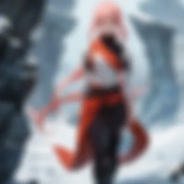 The vibrant world of Naruto depicted in the film