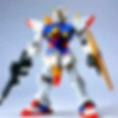 Historical timeline of Newtype Gunpla evolution with significant models highlighted