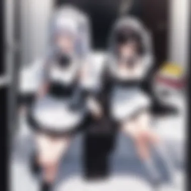 Narrative Dynamics Beyond Maid Archetypes Contrasting narrative structures in series devoid of maid figures