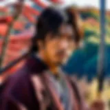 The protagonist in a contemplative pose, reflecting the themes of redemption.
