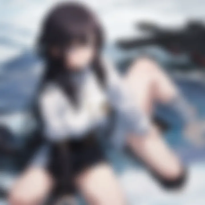 An artistic depiction of the main protagonist in Solo Leveling