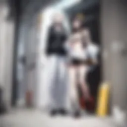 A captivating scene from Talentless Nana showcasing the protagonist's internal conflict