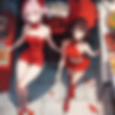 The Surreal Dreamscape in Paprika A surreal dreamscape reflecting the themes of Paprika