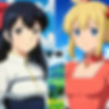 Original vs Dubbed: A Visual Comparison Comparison of original anime scene and its French dubbed version