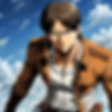 Eren's Defiance The intense confrontation between Eren and his former allies