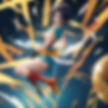 Goku and Vegeta's Strategic Alliance Goku and Vegeta strategizing against Broly