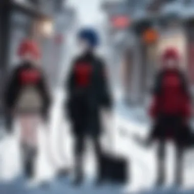 Character Evolution in Demon Slayer Character evolution demonstrated through dynamic artwork