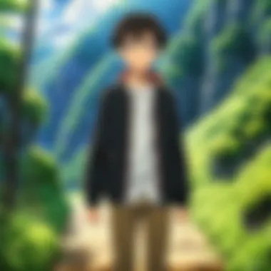 A dramatic confrontation between an orphan character and a societal antagonist