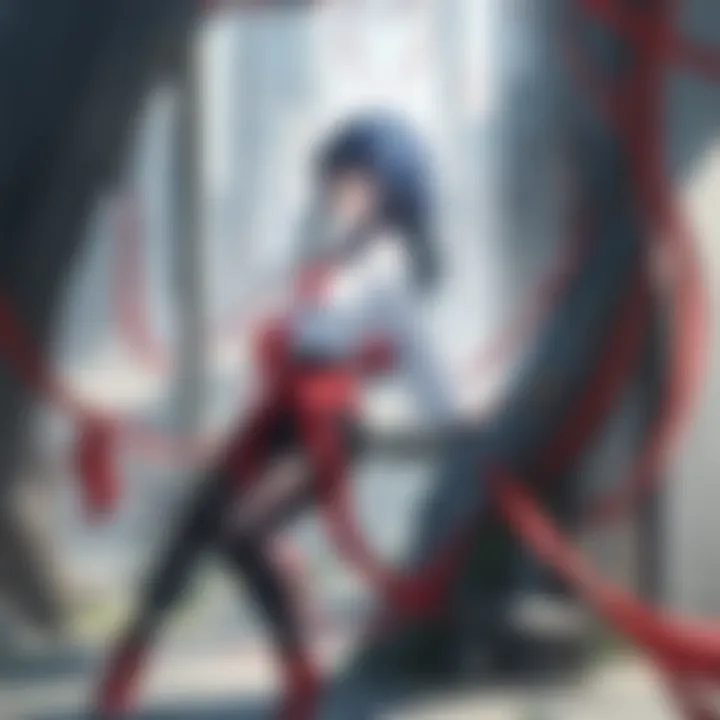 A montage of various anime orphans showcasing their unique journeys