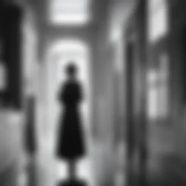 Eerie Atmosphere of 'Sweet Home' A haunting scene depicting the eerie atmosphere of 'Sweet Home'