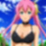 Artistic representation of the To Love Ru anime series highlighting its vibrant characters and settings.