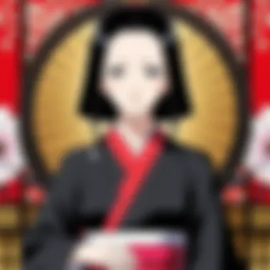 Character collage highlighting key personalities from Kaguya-sama