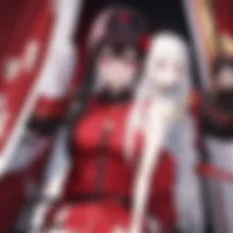 Studio scene showcasing voice actors during the recording of the dub