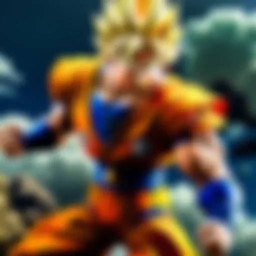 Epic battle between iconic Dragon Ball superheroes